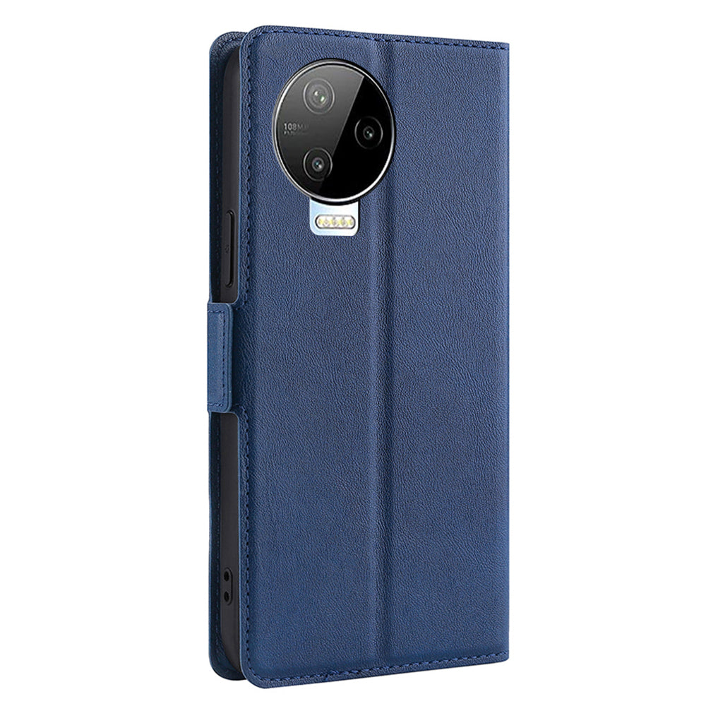 For Infinix Note 12 Pro 4G / Note 12 (2023) 4G PU Leather Drop-proof Phone Flip Case Stand Card Slot Cover