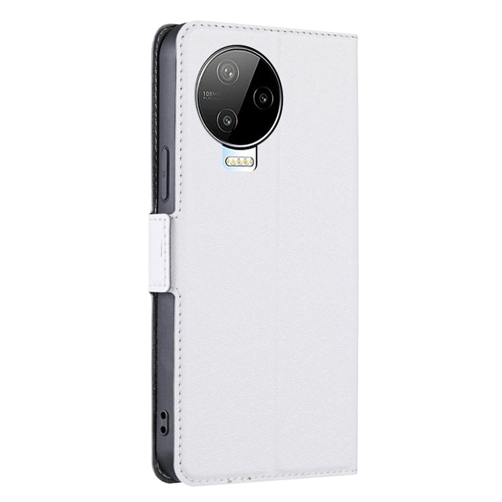 For Infinix Note 12 Pro 4G / Note 12 (2023) 4G PU Leather Drop-proof Phone Flip Case Stand Card Slot Cover