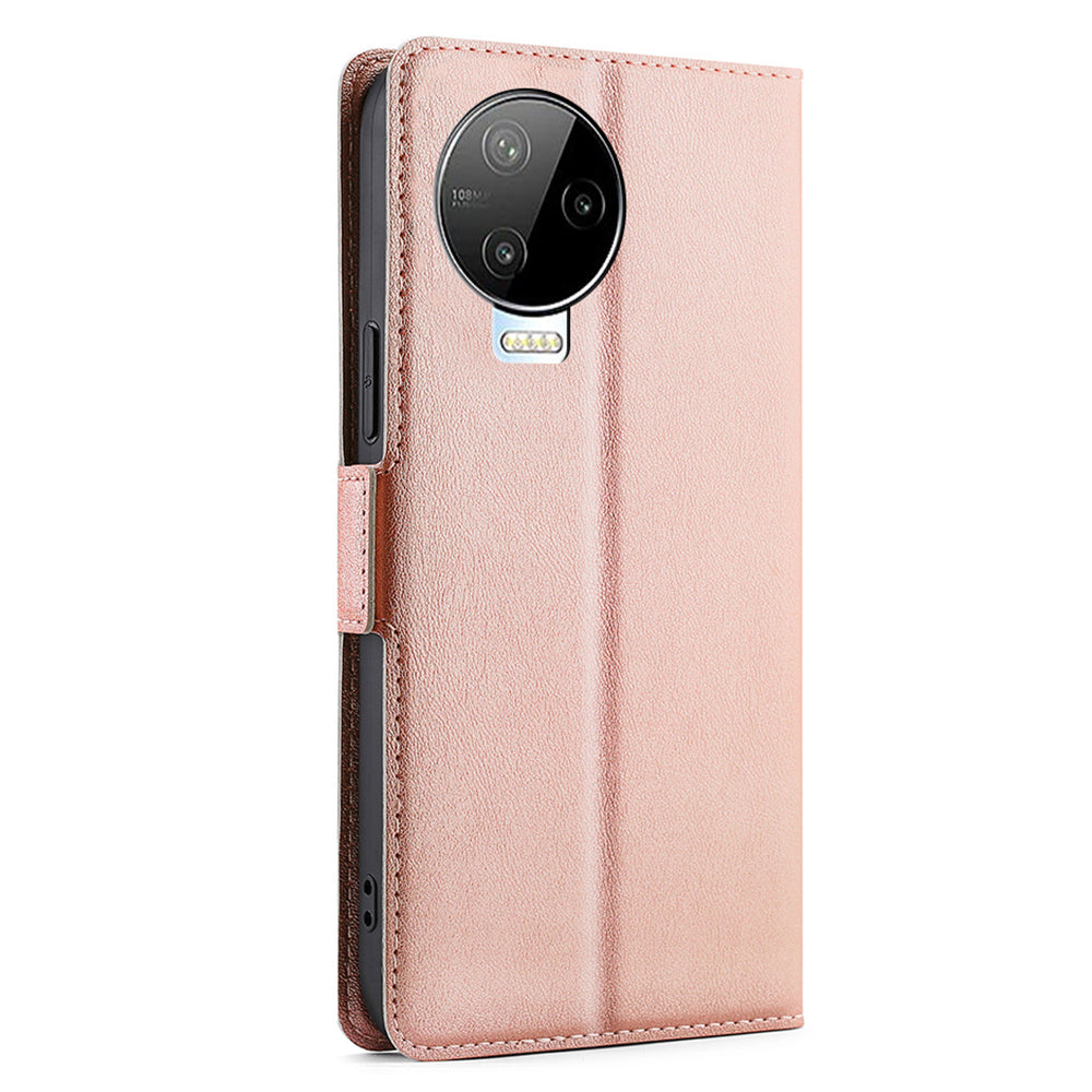 For Infinix Note 12 Pro 4G / Note 12 (2023) 4G PU Leather Drop-proof Phone Flip Case Stand Card Slot Cover