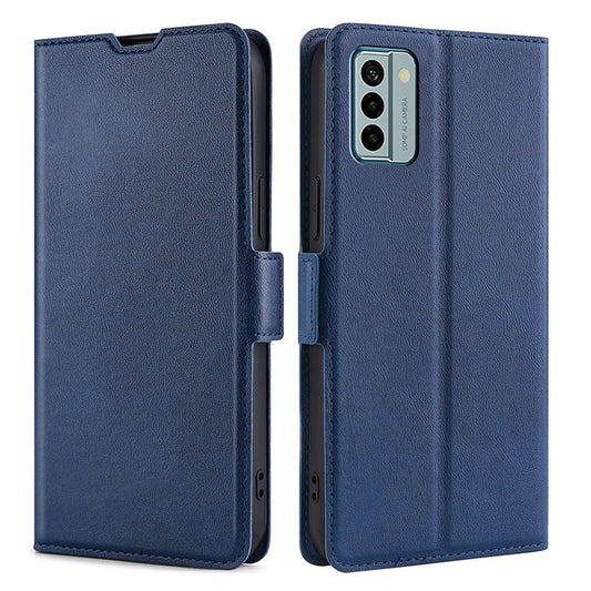 For Nokia G22 Anti-scratch PU Leather Phone Flip Case Stand Card Slot Protective Cover