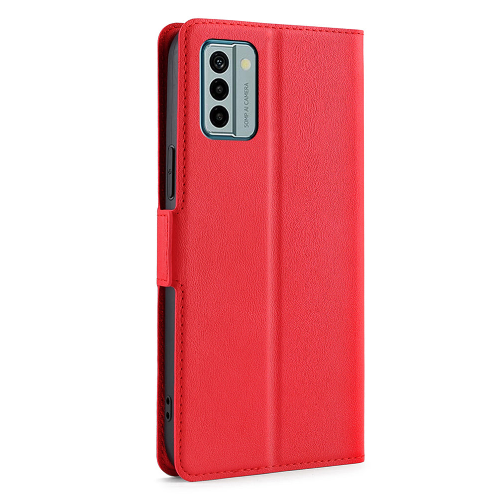 For Nokia G22 Anti-scratch PU Leather Phone Flip Case Stand Card Slot Protective Cover