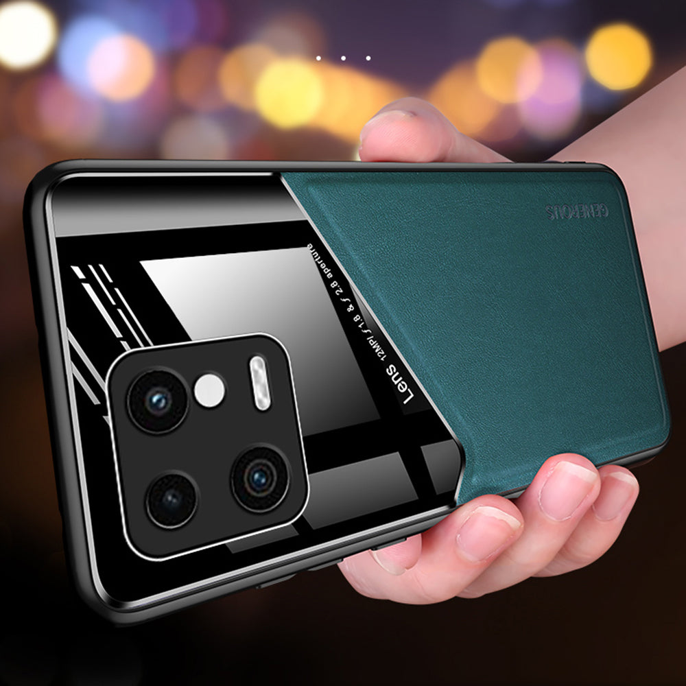 TPU PC PU Leather Case for Xiaomi 13 5G Anti-Dorp Phone Case Support Magnetic Car Mount