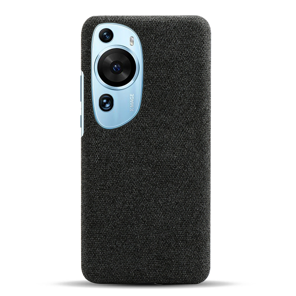 For Huawei P60 Art Non-Slip Phone Case Cloth+Hard PC Shockproof Protective Cover