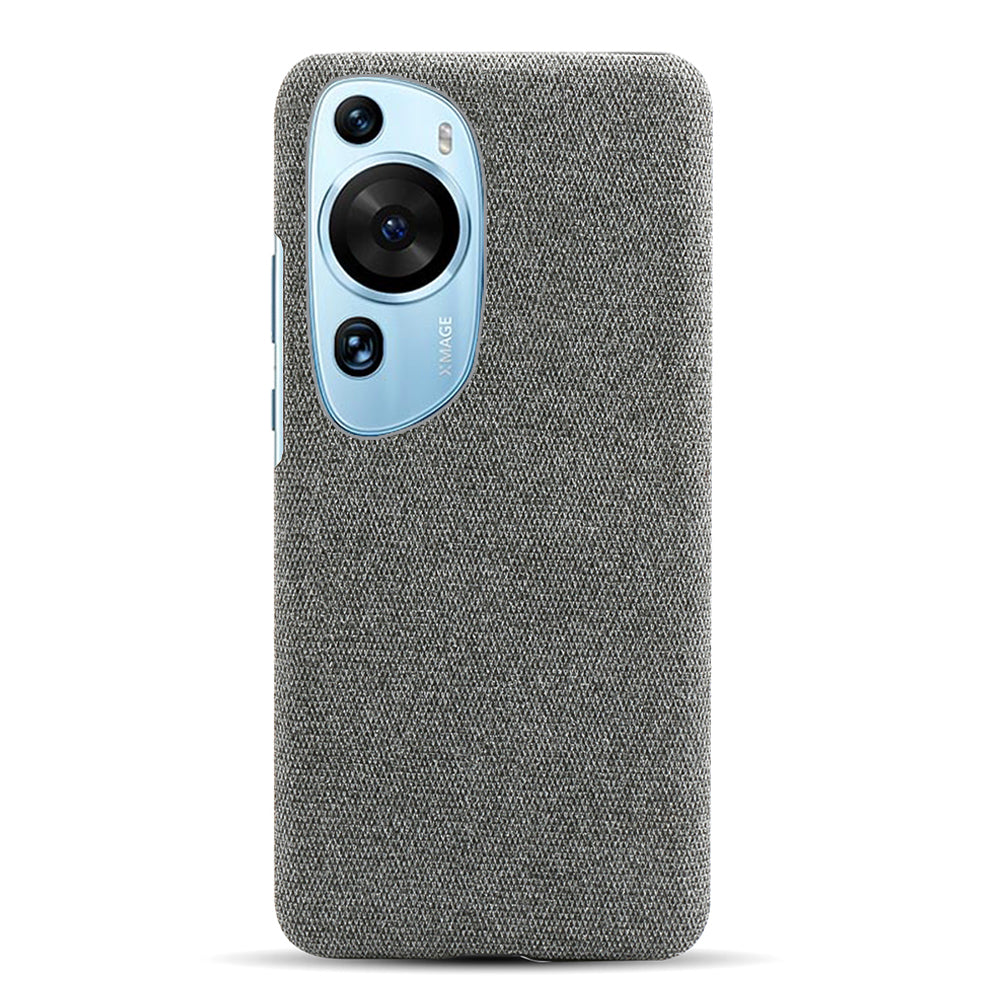 For Huawei P60 Art Non-Slip Phone Case Cloth+Hard PC Shockproof Protective Cover
