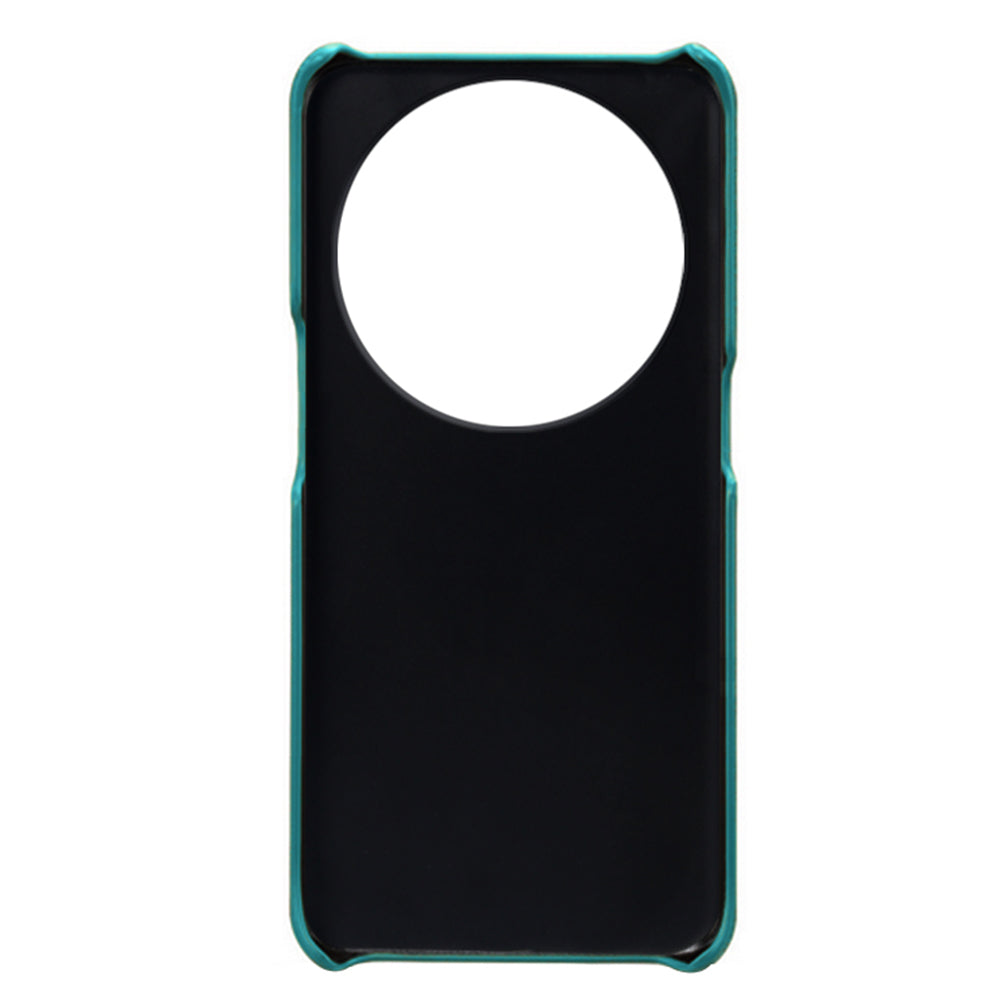 Phone Case for Oppo Find X6 Pro Back Shell, Dual Card Slots PU Leather Coated PC Cover
