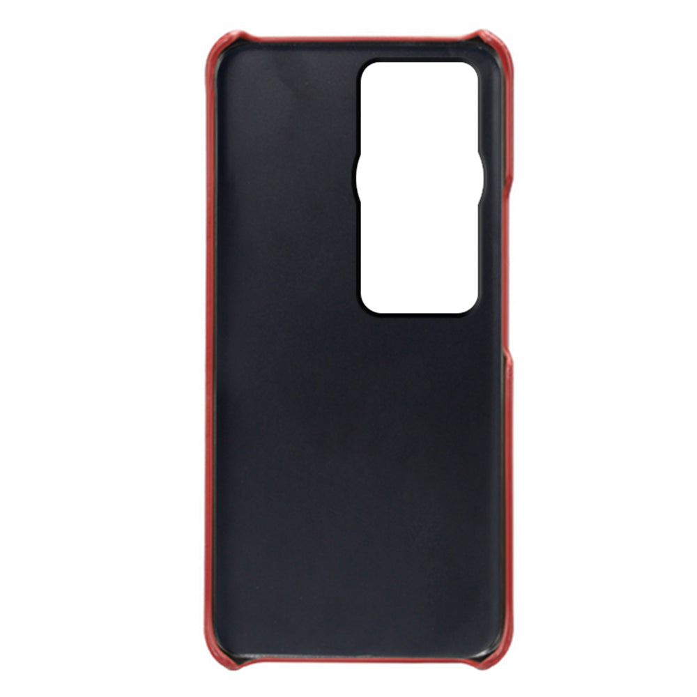 For Huawei P60 / P60 Pro Phone Case Dual Card Slots Shockproof PU Leather+PC Cover
