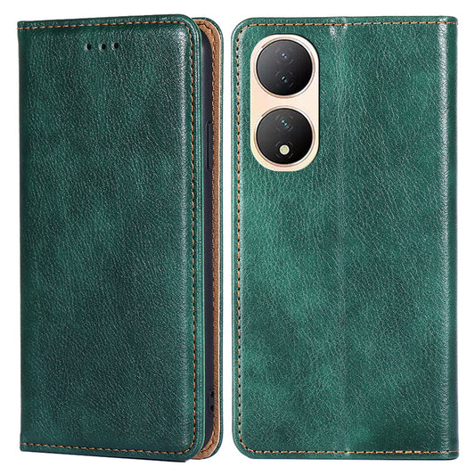 For vivo Y100 5G PU Leather Flip Wallet Case Stand Magnetic Protective Phone Cover