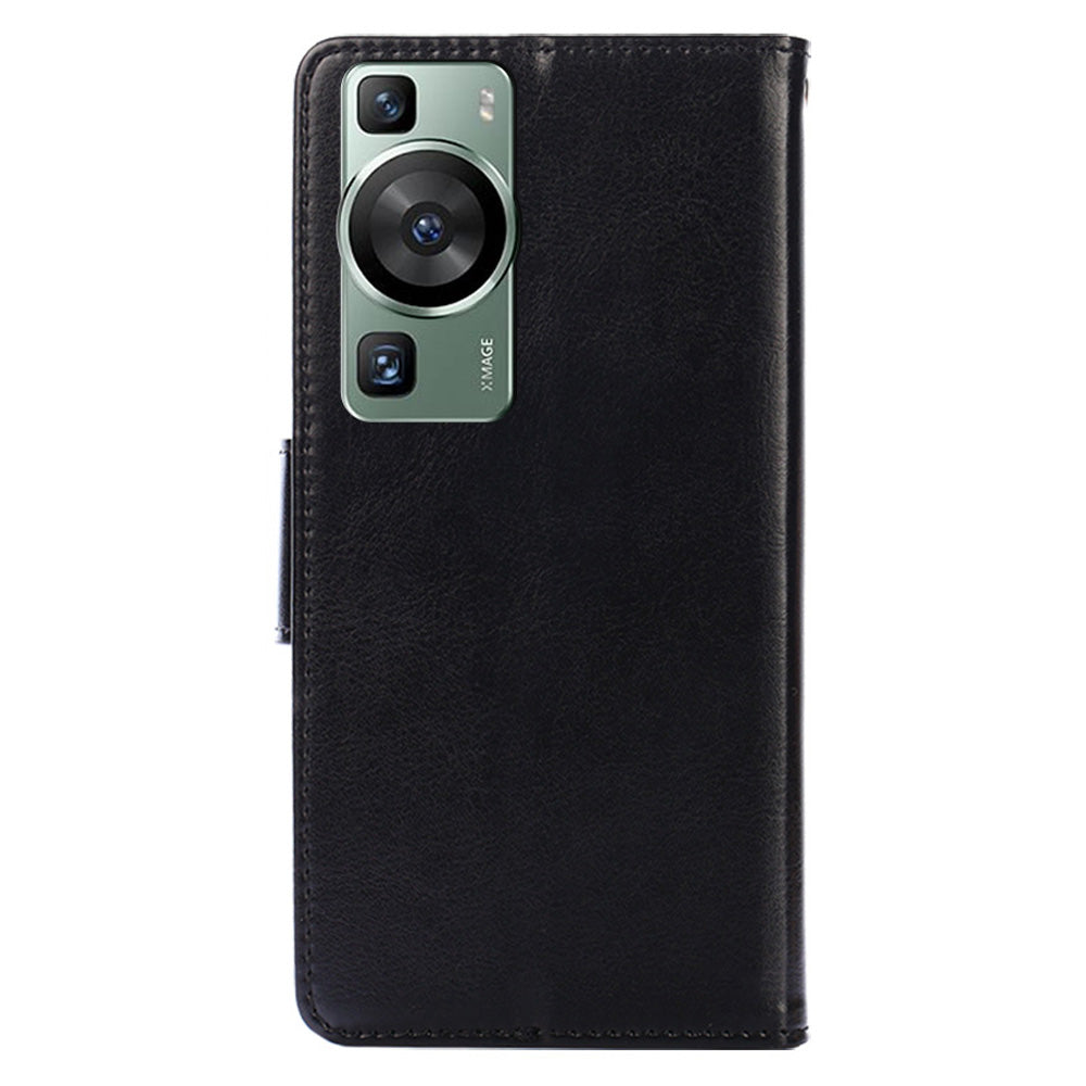 For Huawei P60 / P60 Pro Leather Wallet Phone Case Folding Stand Full Protection Cover