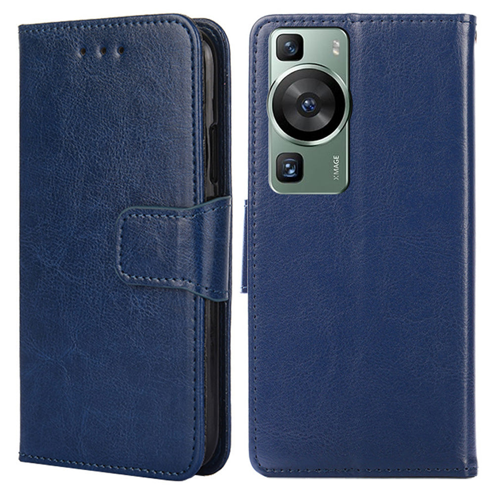 For Huawei P60 / P60 Pro Leather Wallet Phone Case Folding Stand Full Protection Cover