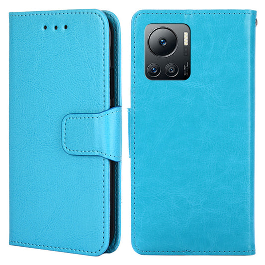 For Infinix Note 12 VIP 4G Phone Protective Case Leather Wallet Cover with Stand