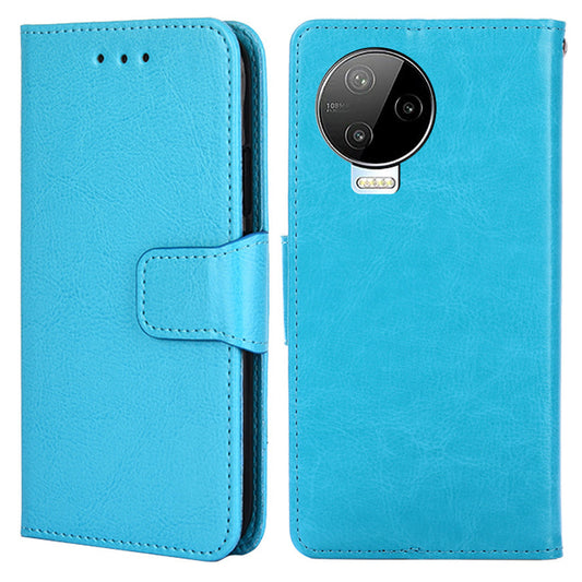 For Infinix Note 12 Pro 4G / Note 12 (2023) 4G Shockproof Wallet Phone Case Leather Flip Cover with Stand
