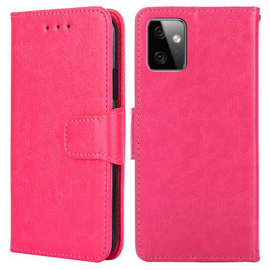 For Motorola Moto G Power 5G Wallet Phone Case Protective Leather Flip Cover with Stand