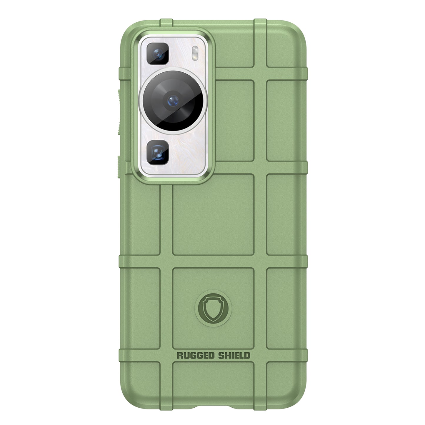 For Huawei P60 / P60 Pro Square Grid Texture Phone Case Scratch-resistant Cell Phone Cover