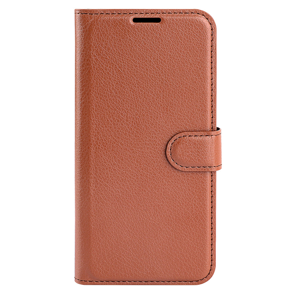 For Infinix Note 11 Wallet Function Litchi Texture Leather Shell Cover Phone Stand Case