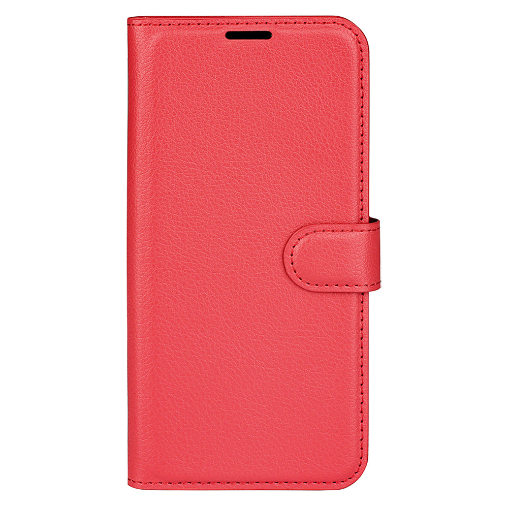 For Infinix Note 11 Wallet Function Litchi Texture Leather Shell Cover Phone Stand Case