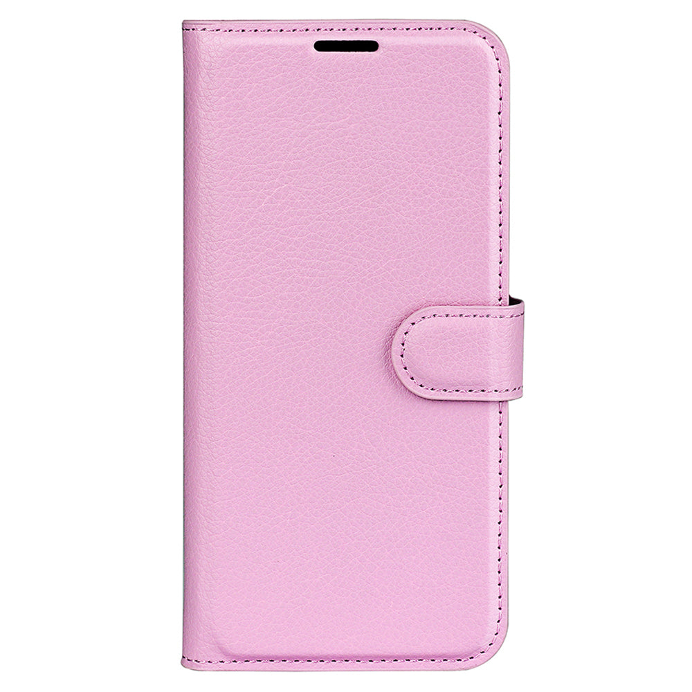 For Infinix Note 12 Pro 4G Anti-Fingerprint PU Leather Wallet Shell Flip Stand Litchi Texture Phone Case Cover