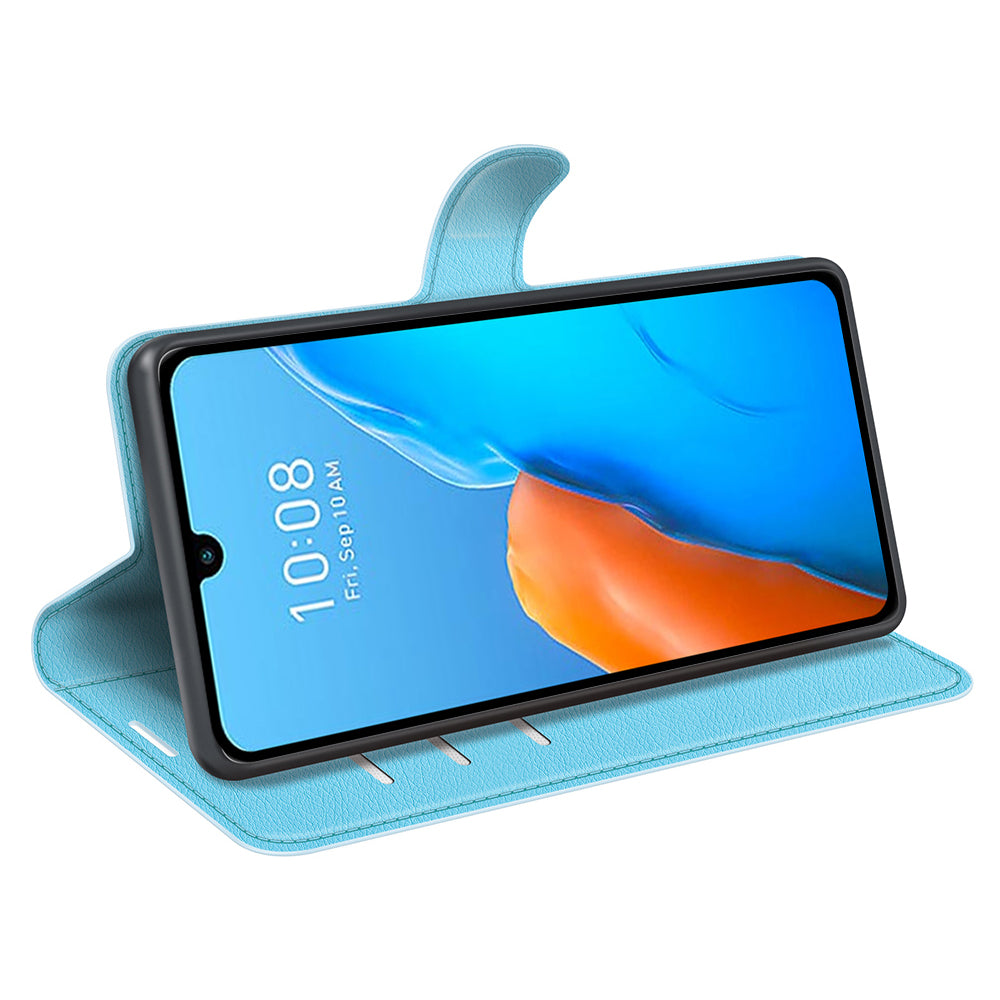 For Infinix Note 12 Pro 4G Anti-Fingerprint PU Leather Wallet Shell Flip Stand Litchi Texture Phone Case Cover