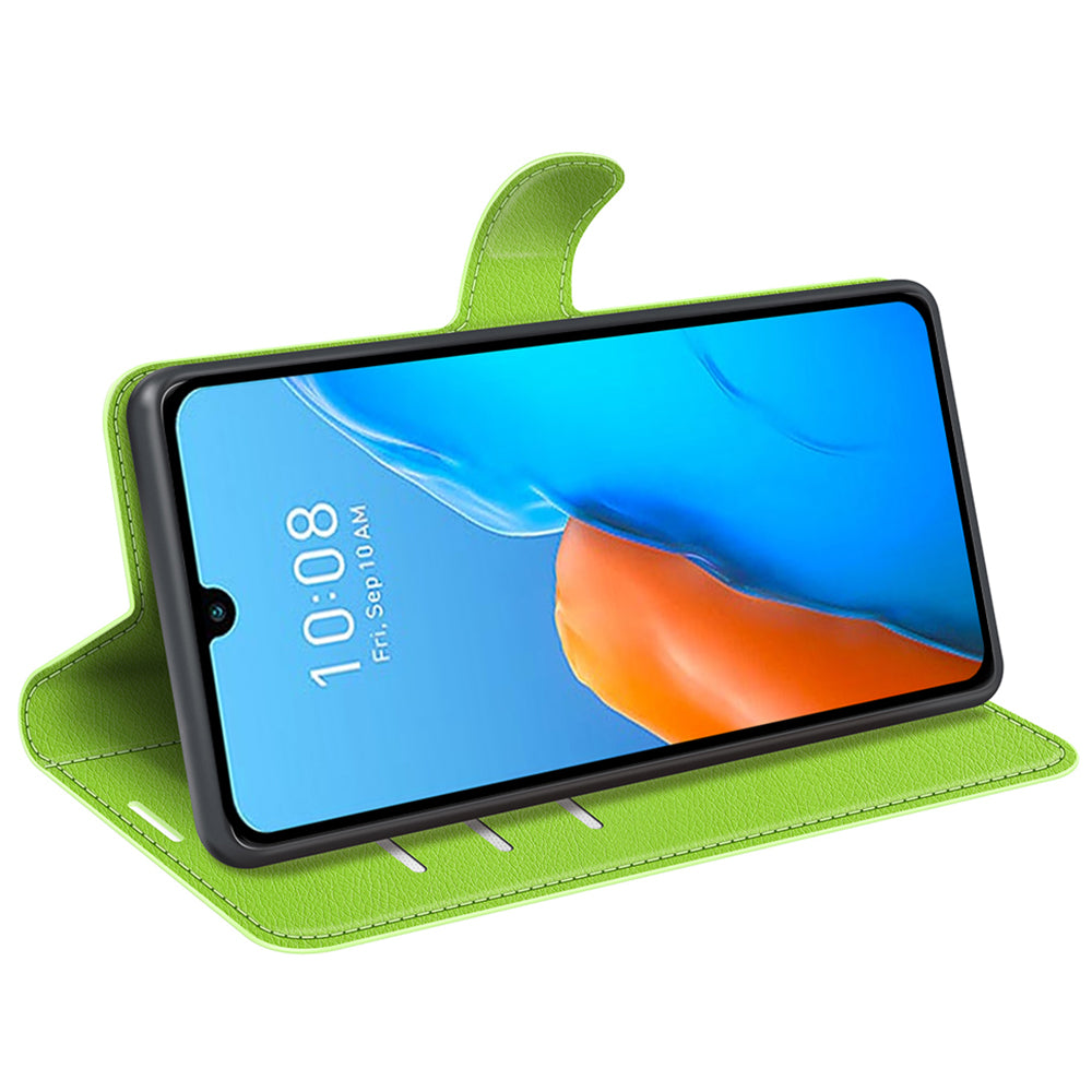For Infinix Note 12 Pro 4G Anti-Fingerprint PU Leather Wallet Shell Flip Stand Litchi Texture Phone Case Cover