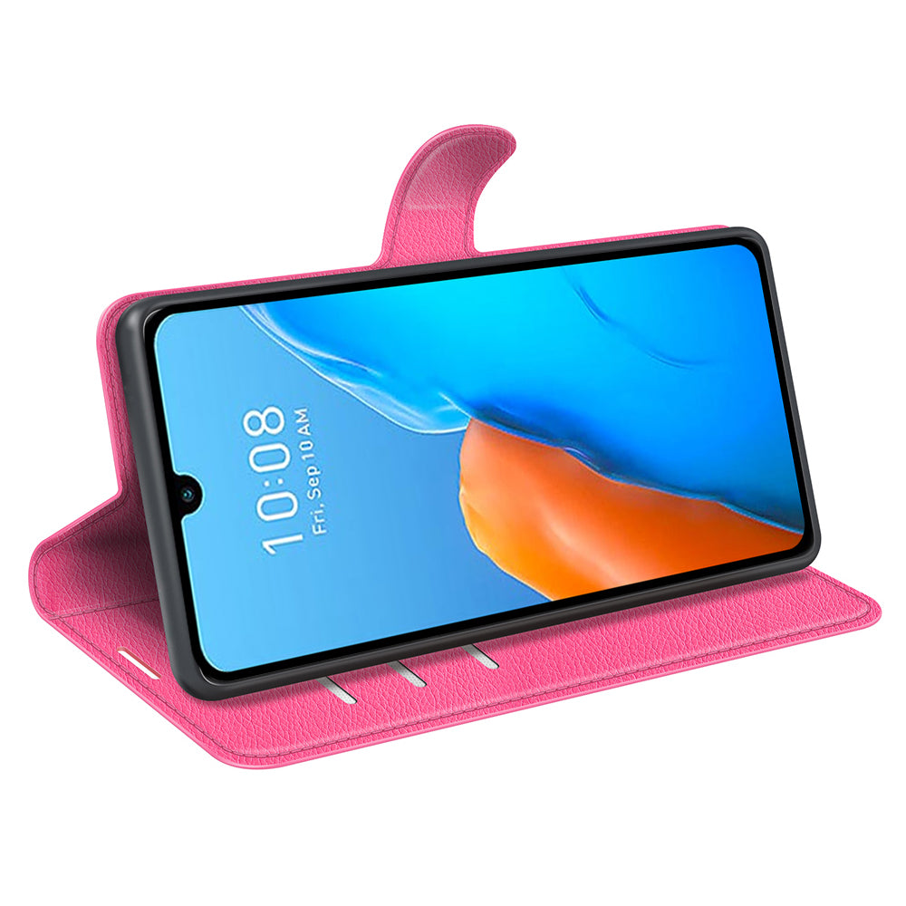 For Infinix Note 12 Pro 4G Anti-Fingerprint PU Leather Wallet Shell Flip Stand Litchi Texture Phone Case Cover