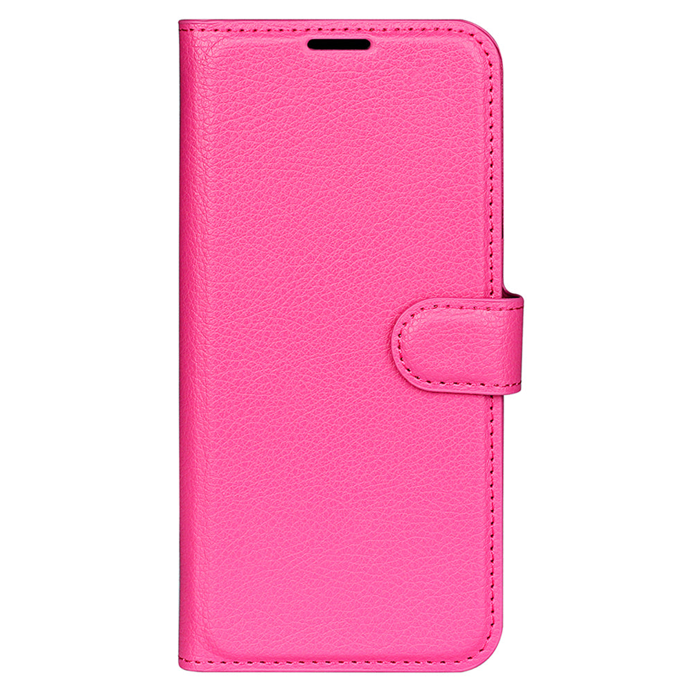 For Infinix Note 12 Pro 4G Anti-Fingerprint PU Leather Wallet Shell Flip Stand Litchi Texture Phone Case Cover