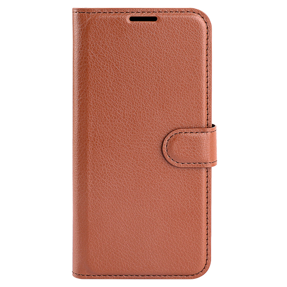For Infinix Note 12 Pro 4G Anti-Fingerprint PU Leather Wallet Shell Flip Stand Litchi Texture Phone Case Cover