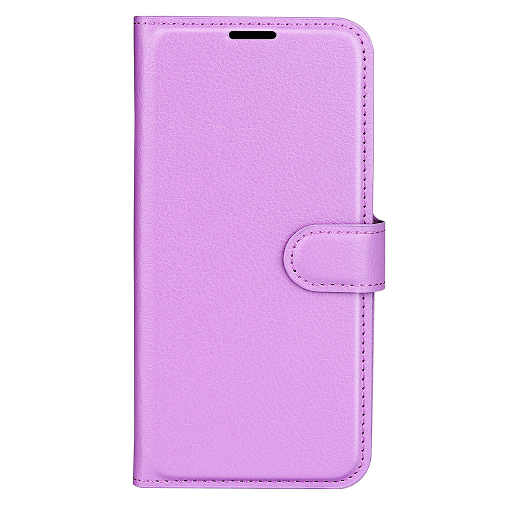 For Infinix Hot 20 4G Anti-drop Shell Flip Stand Phone Case Litchi Texture PU Leather Wallet