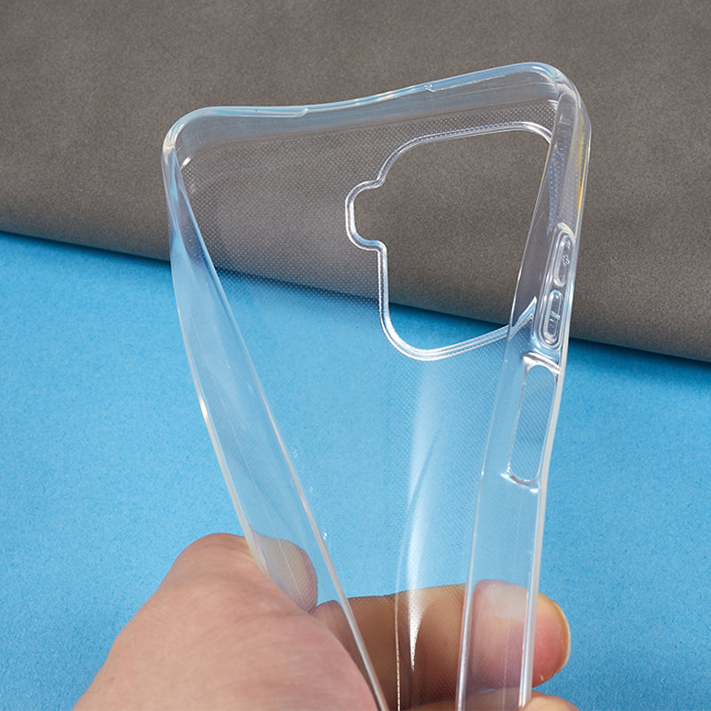 For Blackview Oscal C80 4G Soft TPU Clear Phone Case Ultra-thin Scratch-resistant Smartphone Cover