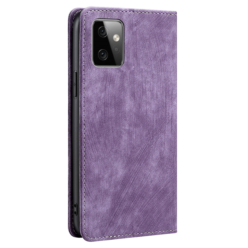 RFID Blocking Shell for Motorola Moto G Power 5G Stand Wallet Phone Case PU Leather Flip Cover