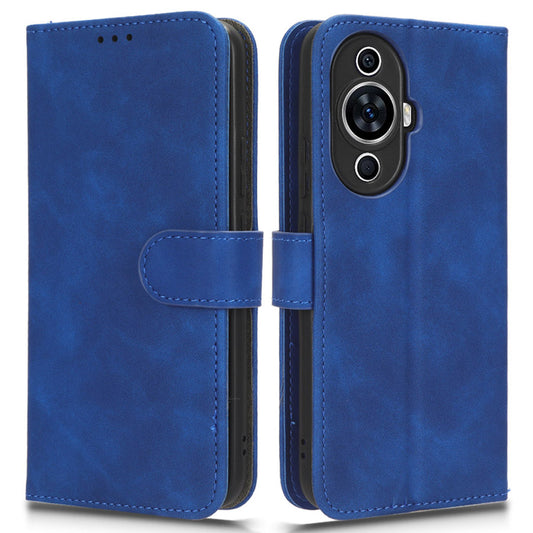 For Huawei nova 11 PU Leather Wallet Anti-drop Shell Skin-touch Flip Stand Phone Case