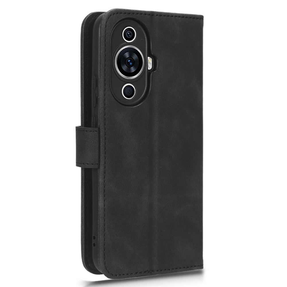 For Huawei nova 11 PU Leather Wallet Anti-drop Shell Skin-touch Flip Stand Phone Case