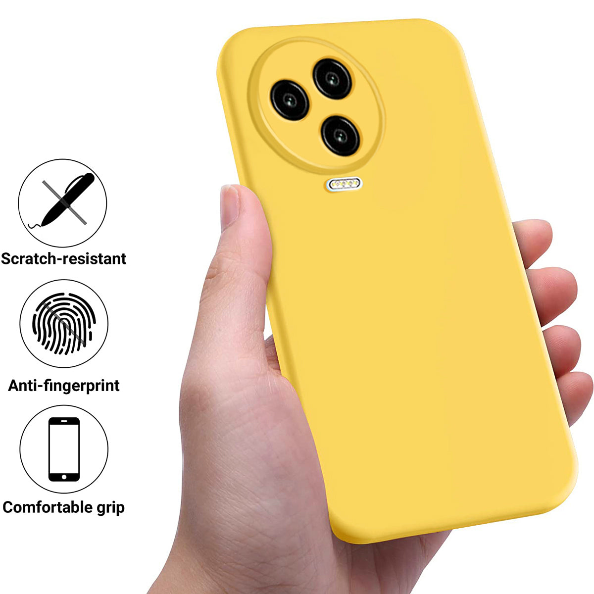 For Infinix Note 12 Pro 4G / Note 12 (2023) 4G Liquid Silicone Phone Case Anti-Dust Mobile Cover with Soft Lining