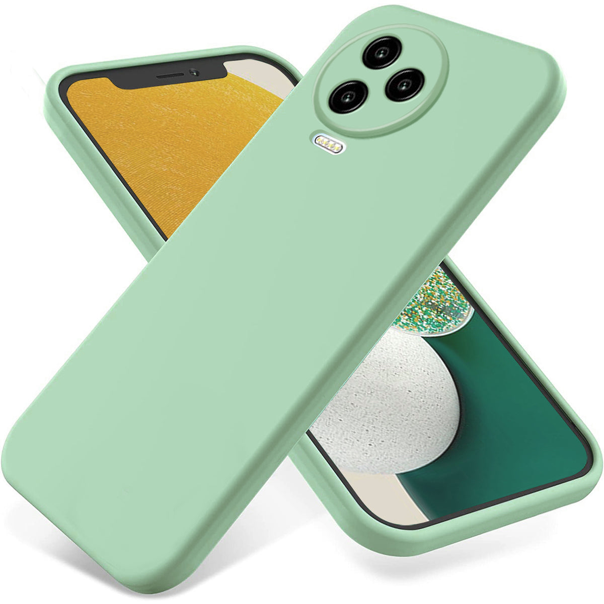 For Infinix Note 12 Pro 4G / Note 12 (2023) 4G Liquid Silicone Phone Case Anti-Dust Mobile Cover with Soft Lining