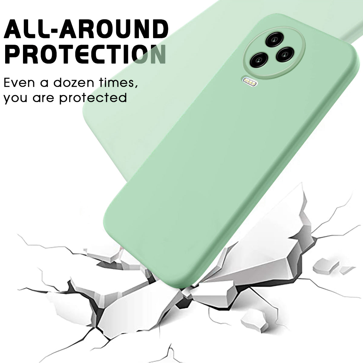 For Infinix Note 12 Pro 4G / Note 12 (2023) 4G Liquid Silicone Phone Case Anti-Dust Mobile Cover with Soft Lining