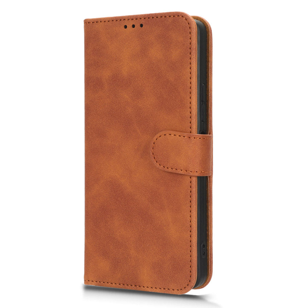 For Tecno Camon 20 Pro 4G PU Leather Wallet Phone Cover Skin-touch Protective Case with Stand