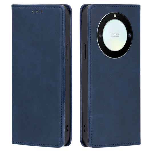 For Honor X40 5G / X9a 5G / Magic5 Lite 5G Calf Texture PU Leather Wallet Stand Phone Case Magnetic Cover