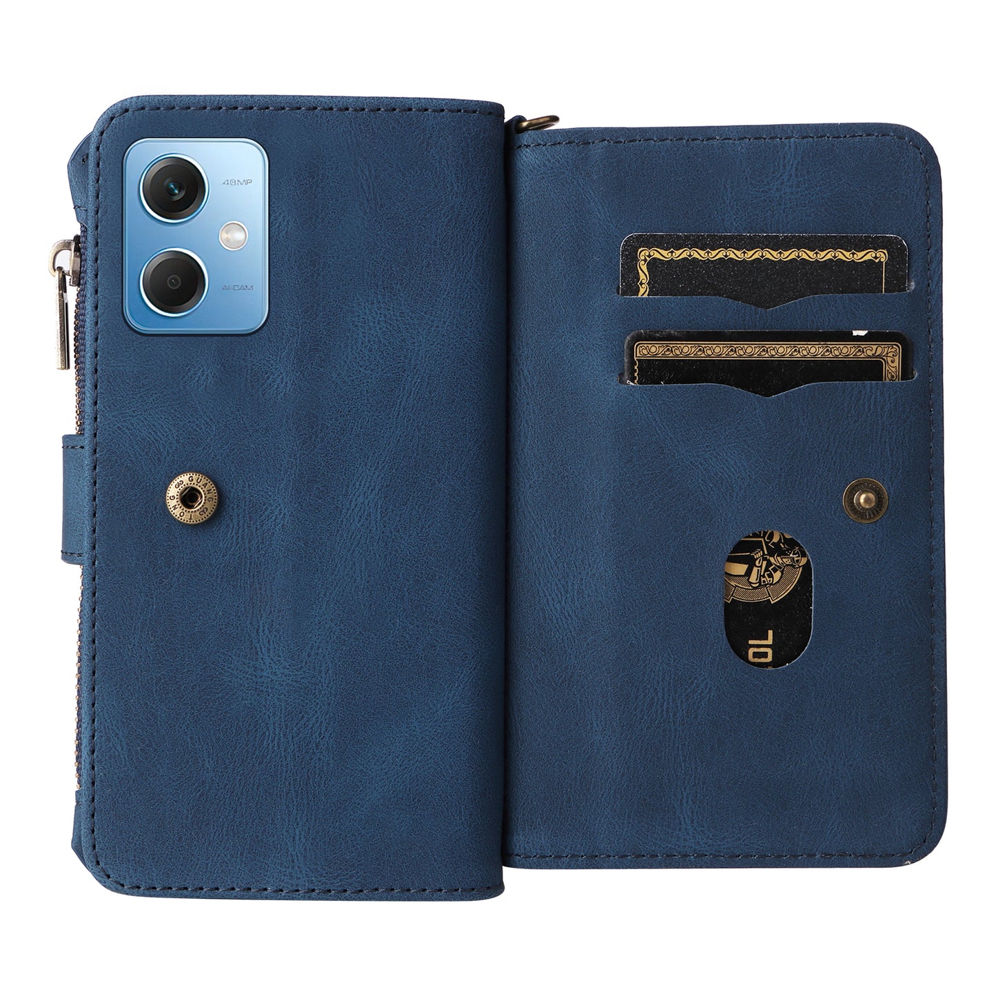 For Xiaomi Redmi Note 12 5G (China) / (India) / (Global) / Poco X5 5G Phone Case KT Multi-Functional Series-2 PU Leather Multiple Card Slots Cover