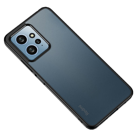 For Xiaomi Redmi Note 12 4G Airbag Protection Phone Case Anti-Dust PC+TPU Slim Phone Cover