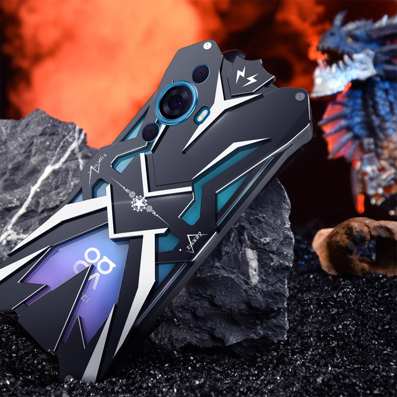 For Huawei nova 11 Protective Cover Tough Armour Aluminum Alloy Metal Phone Case