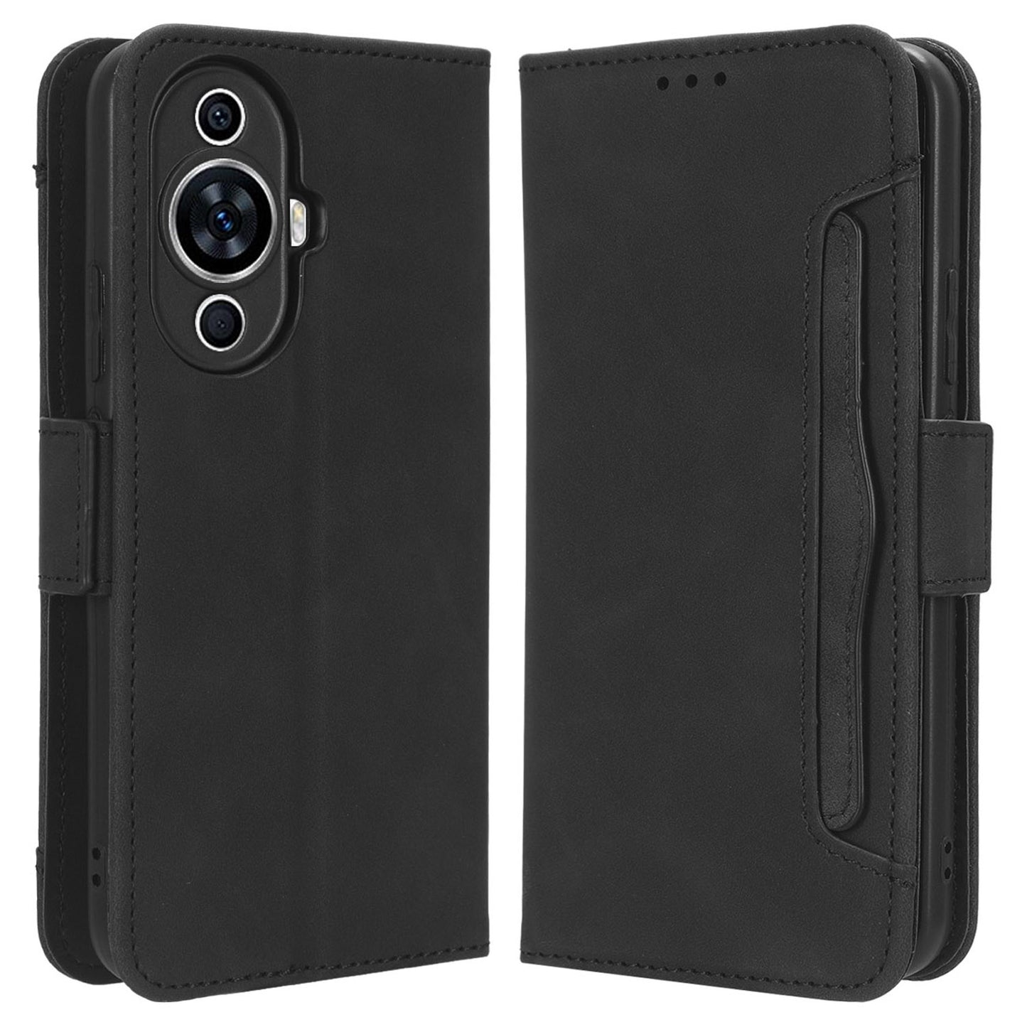 For Huawei nova 11 Pro / nova 11 Ultra PU Leather Wallet Phone Stand Case Multiple Card Slots Phone Cover