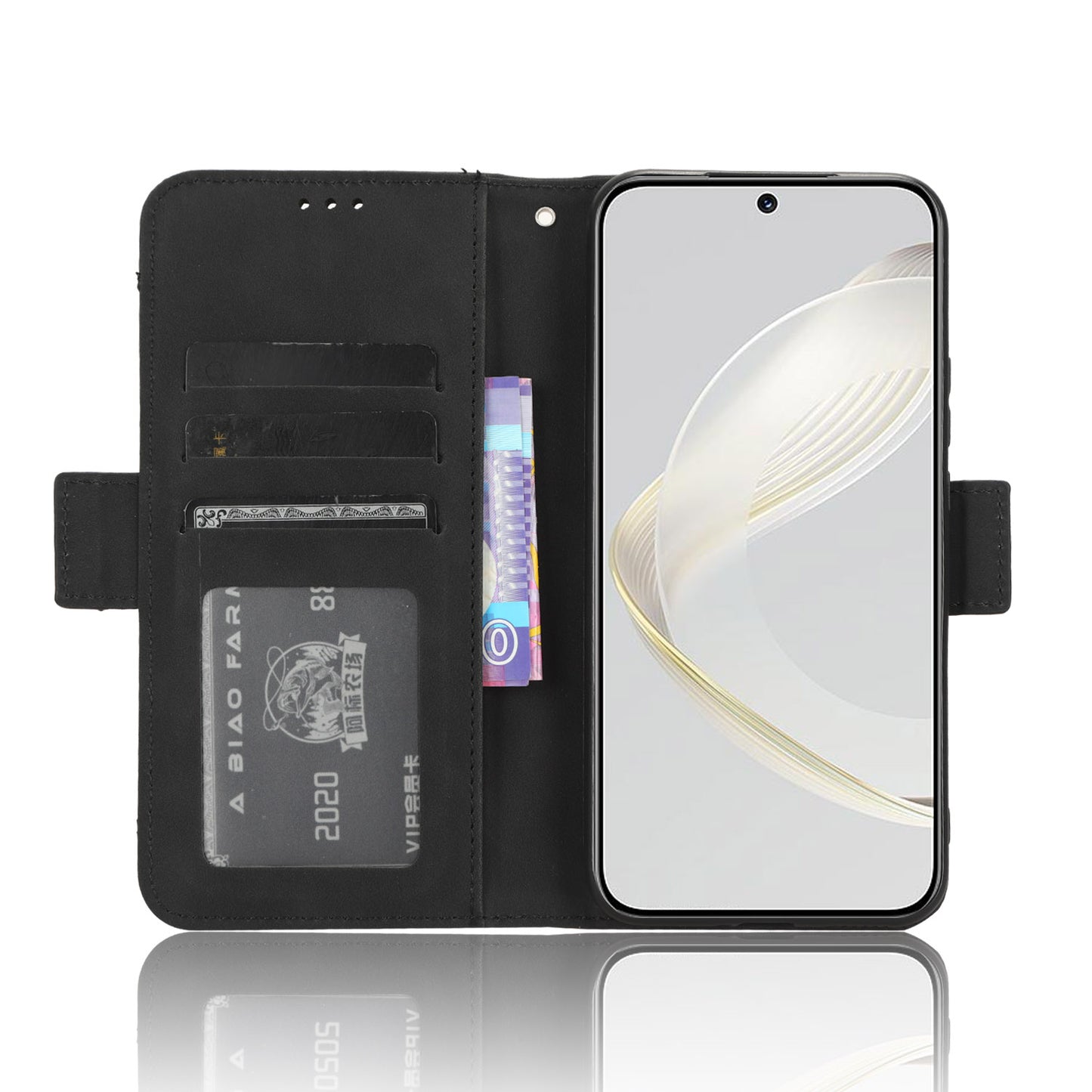 For Huawei nova 11 Pro / nova 11 Ultra PU Leather Wallet Phone Stand Case Multiple Card Slots Phone Cover
