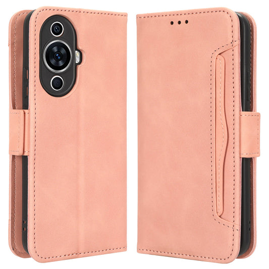 For Huawei nova 11 Pro / nova 11 Ultra PU Leather Wallet Phone Stand Case Multiple Card Slots Phone Cover