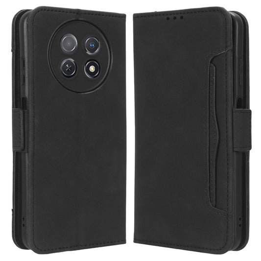 For Huawei nova Y91 4G / Enjoy 60X Multiple Card Slots Phone Cover Wallet PU Leather Phone Stand Case