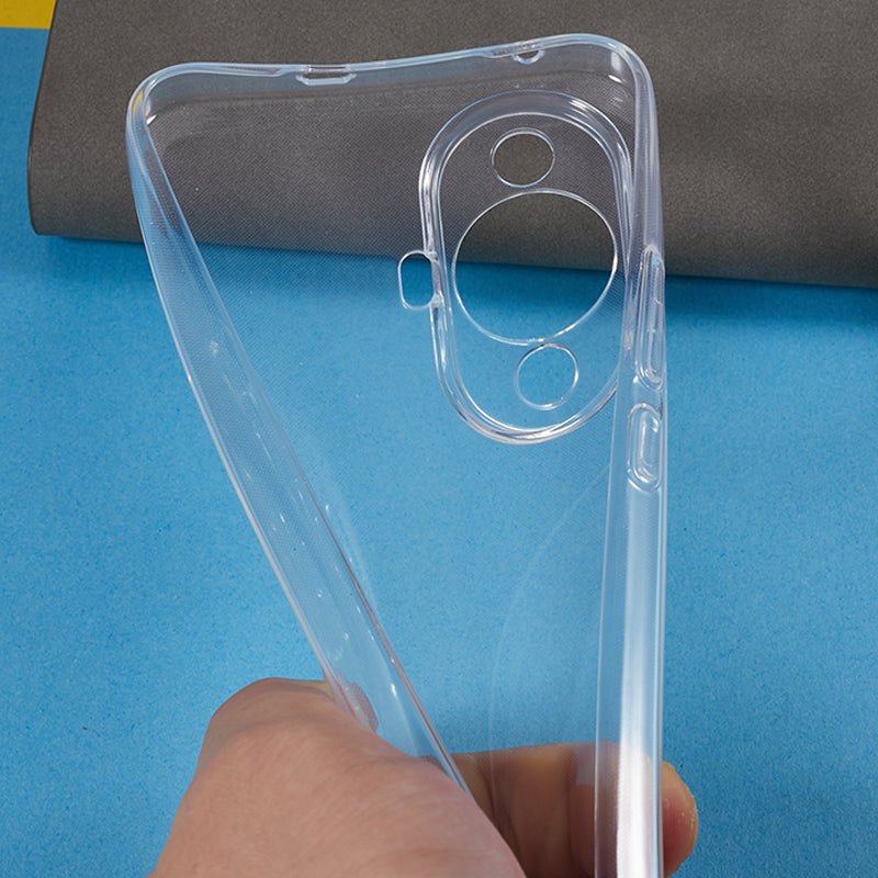 For Huawei nova 11 Soft TPU Phone Case Ultra-thin Drop-proof Smartphone Cover