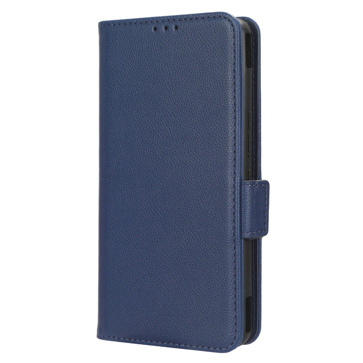 For Asus ROG Phone 7 5G Flip Stand Phone Shell PU Leather Wallet Anti-drop Case Litchi Texture Phone Cover