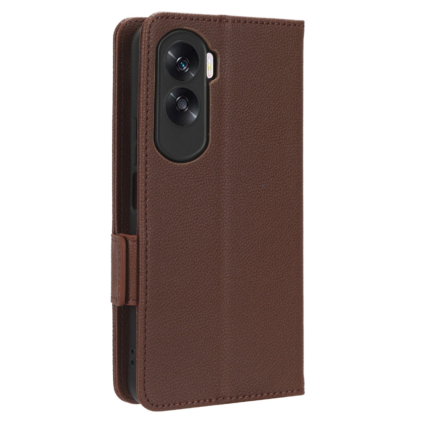 For Honor 90 Lite 5G / X50i 5G Anti-Scratch PU Leather Wallet Phone Case Litchi Texture Flip Stand Phone Cover