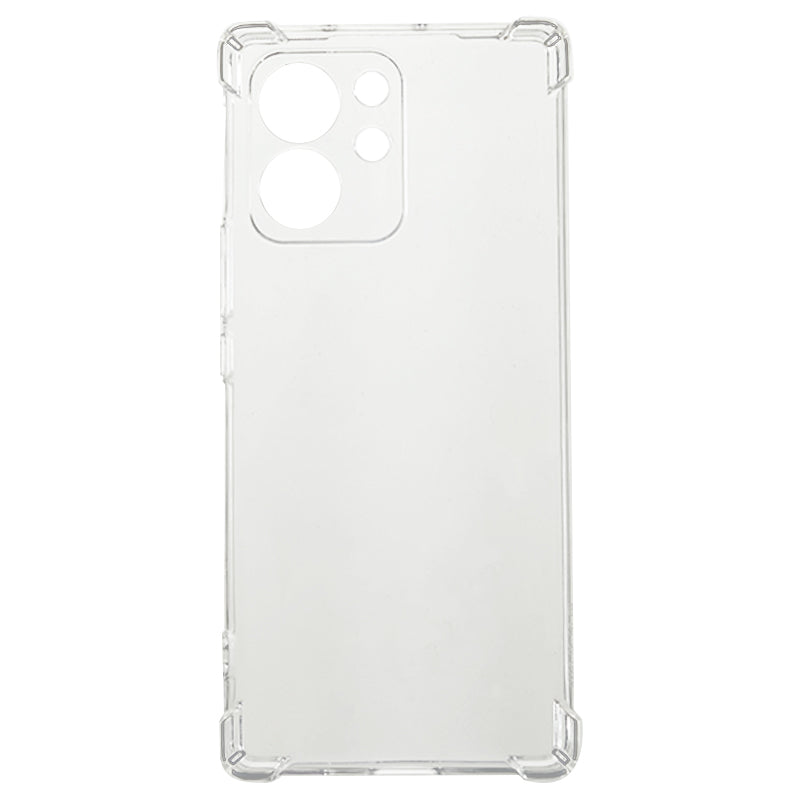 For Honor 80 SE 5G Flexible TPU Case Reinforced Corner Anti-drop Clear Phone Cover