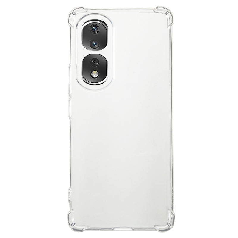 For Honor 80 Pro 5G Transparent Phone Case Drop-proof Corner Protective TPU Cover