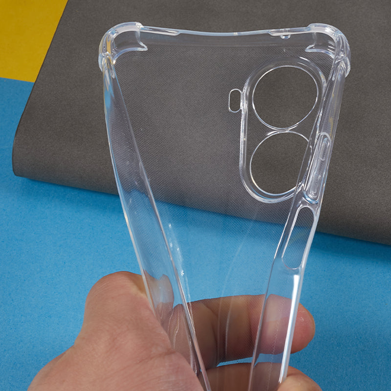 For Huawei nova 10 SE 4G Soft TPU Phone Case Transparent Reinforced Corner Phone Cover