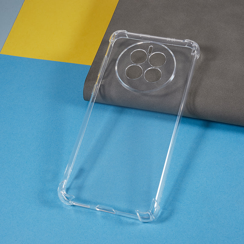 For Huawei Mate 50 4G Reinforced Corners Phone Case Soft TPU Clear Shockproof Cover