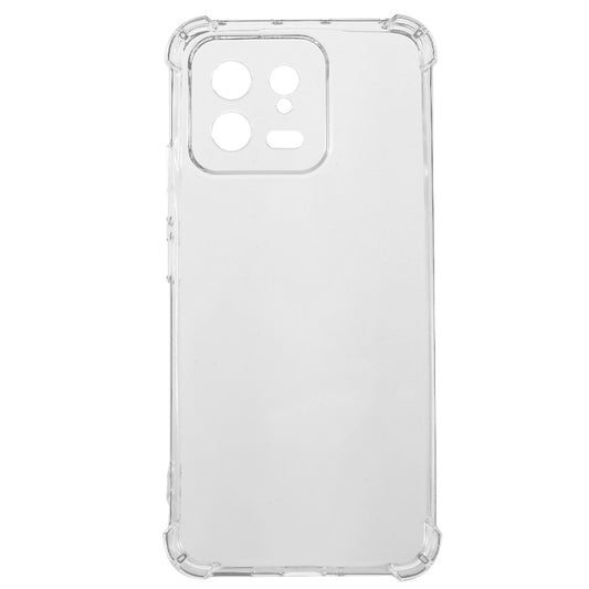 TPU Shell for Xiaomi 13 Reinforced Corners Back Cover Scratch Resistant Transparent Phone Case